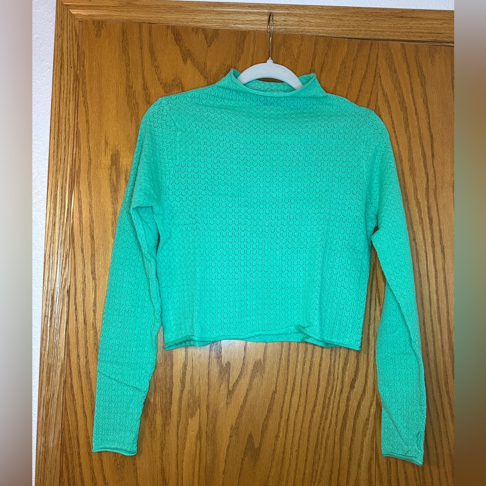 Wild Fable Long Sleeve Mock Neck Top - NWT - Size M - Picture 1 of 11